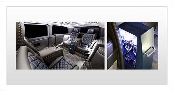 Luxurious Van Mercedes V class Collection Magnum Normandie