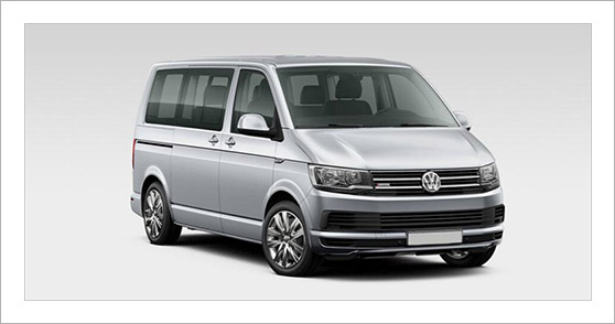 Chauffeur driven Van Volkswagen Caravelle Magnum Normandie